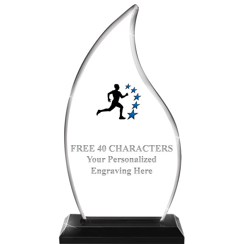 4.5"x8" FLAME SKYLINE/BASE