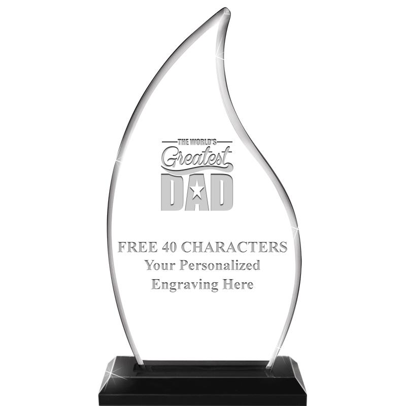 4.5"x8" FLAME SKYLINE/BASE