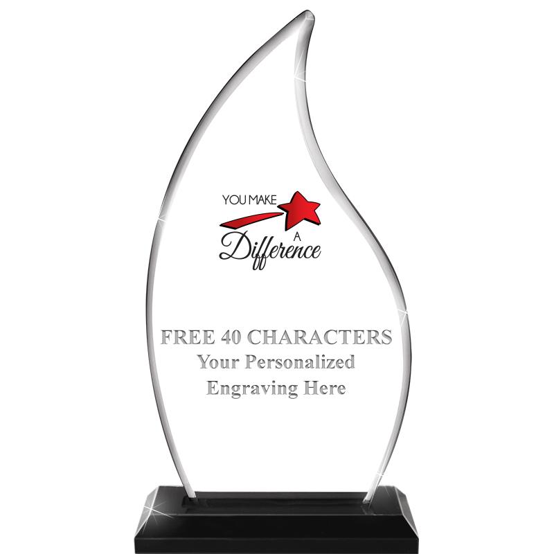 4.5"x8" FLAME SKYLINE/BASE