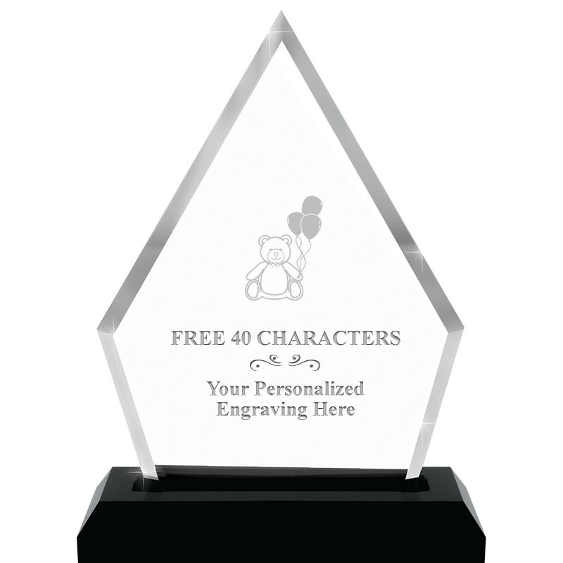 4.5"x5.5" PYRAMID SKYLINE/BASE