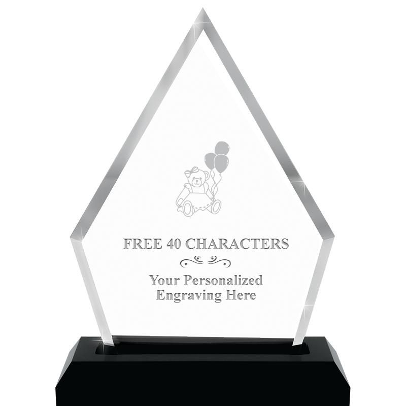 4.5"x5.5" PYRAMID SKYLINE/BASE