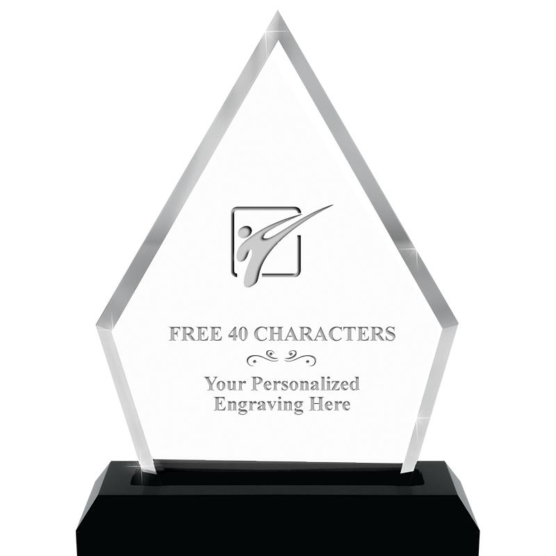 4.5"x5.5" PYRAMID SKYLINE/BASE