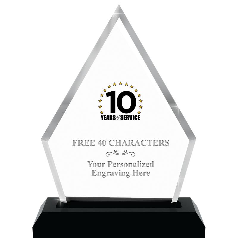 4.5"x5.5" PYRAMID SKYLINE/BASE