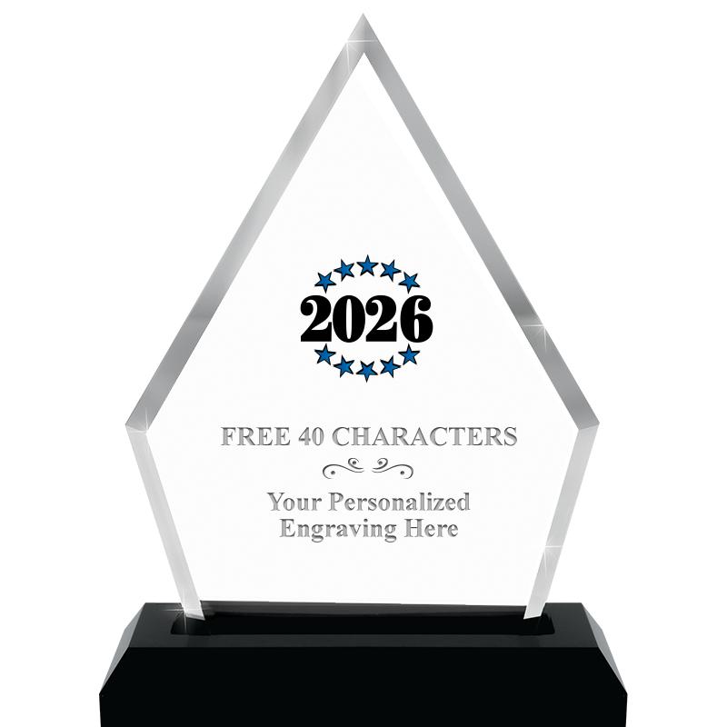 4.5"x5.5" PYRAMID SKYLINE/BASE