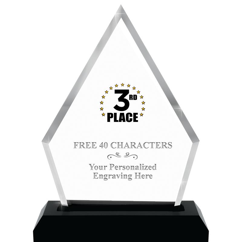 4.5"x5.5" PYRAMID SKYLINE/BASE