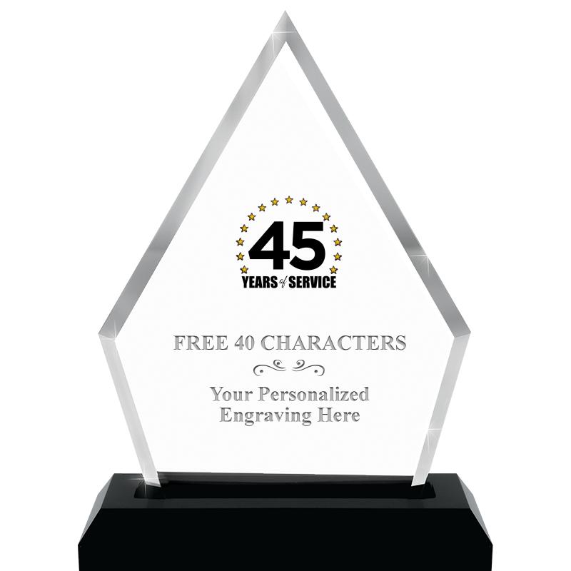 4.5"x5.5" PYRAMID SKYLINE/BASE