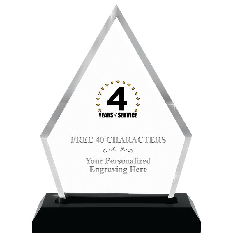 4.5"x5.5" PYRAMID SKYLINE/BASE