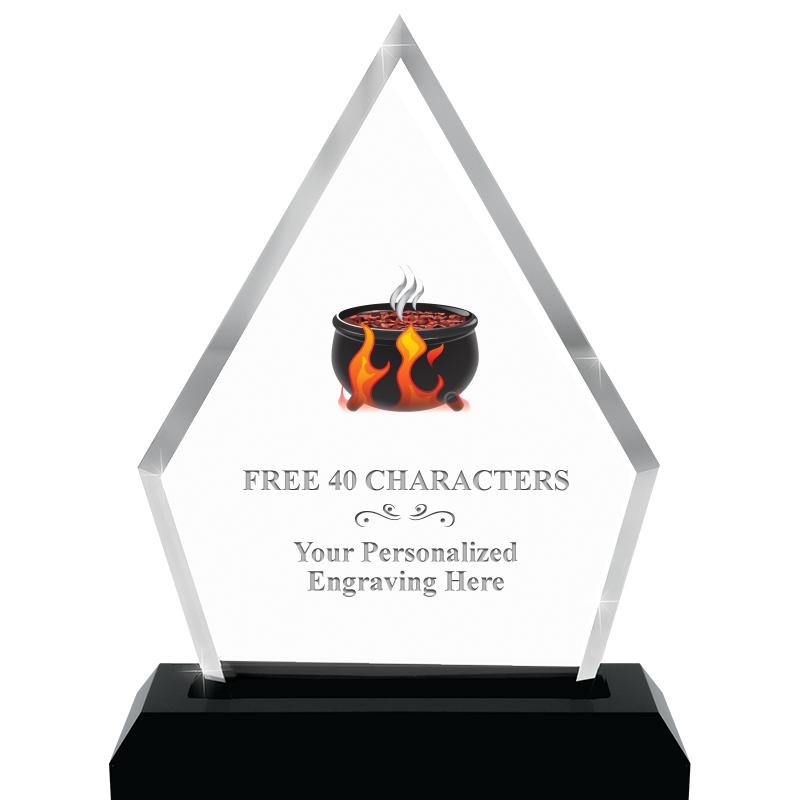 4.5"x5.5" PYRAMID SKYLINE/BASE