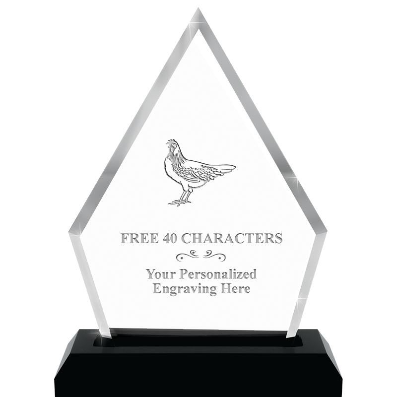 4.5"x5.5" PYRAMID SKYLINE/BASE