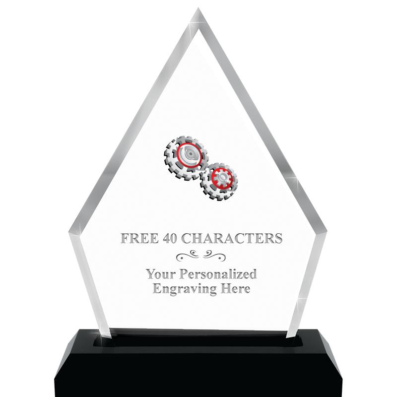 4.5"x5.5" PYRAMID SKYLINE/BASE