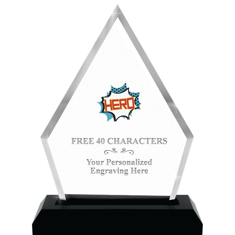 4.5"x5.5" PYRAMID SKYLINE/BASE