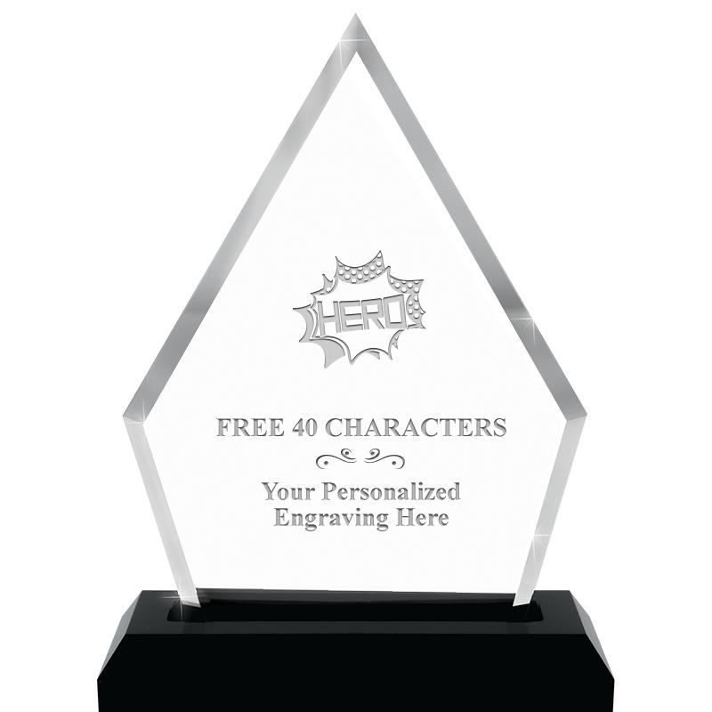 4.5"x5.5" PYRAMID SKYLINE/BASE