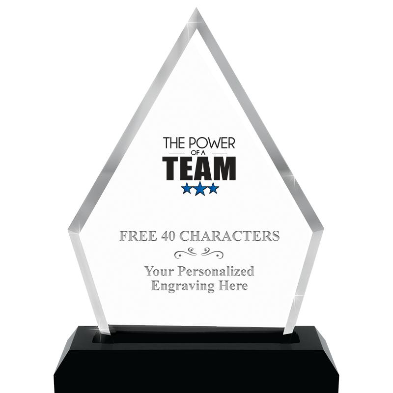 4.5"x5.5" PYRAMID SKYLINE/BASE