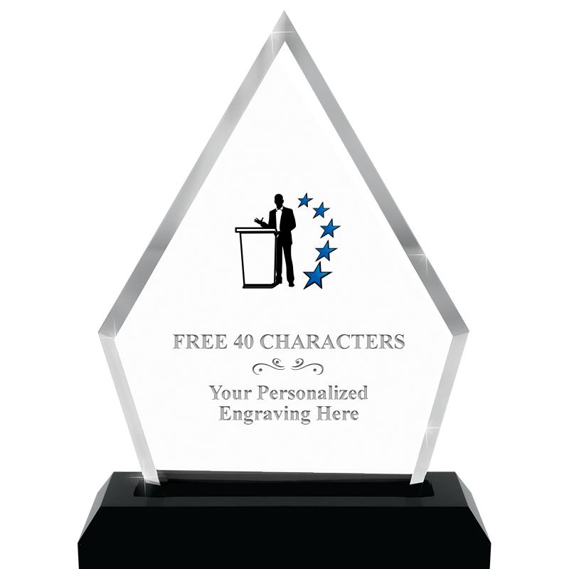 4.5"x5.5" PYRAMID SKYLINE/BASE