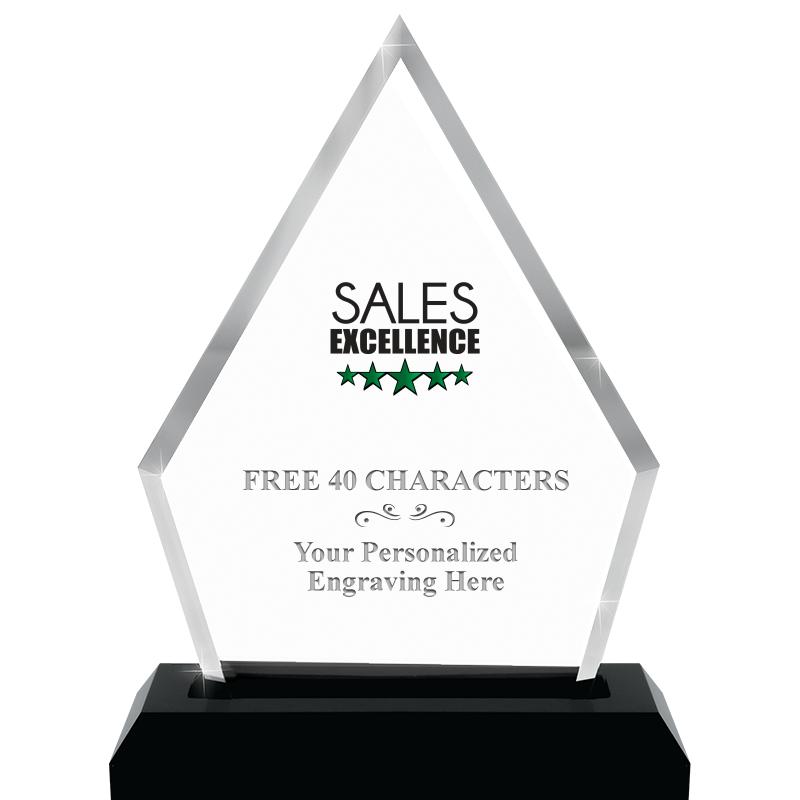 4.5"x5.5" PYRAMID SKYLINE/BASE