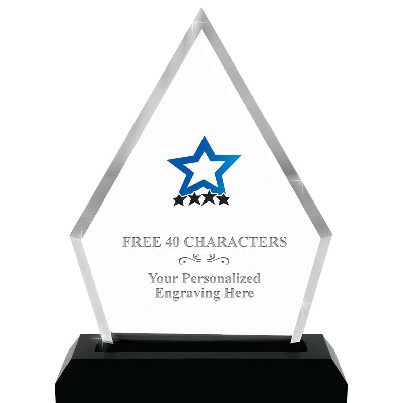 4.5"x5.5" PYRAMID SKYLINE/BASE