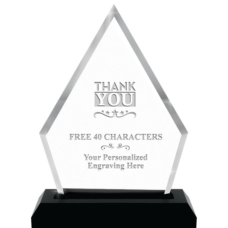 4.5"x5.5" PYRAMID SKYLINE/BASE