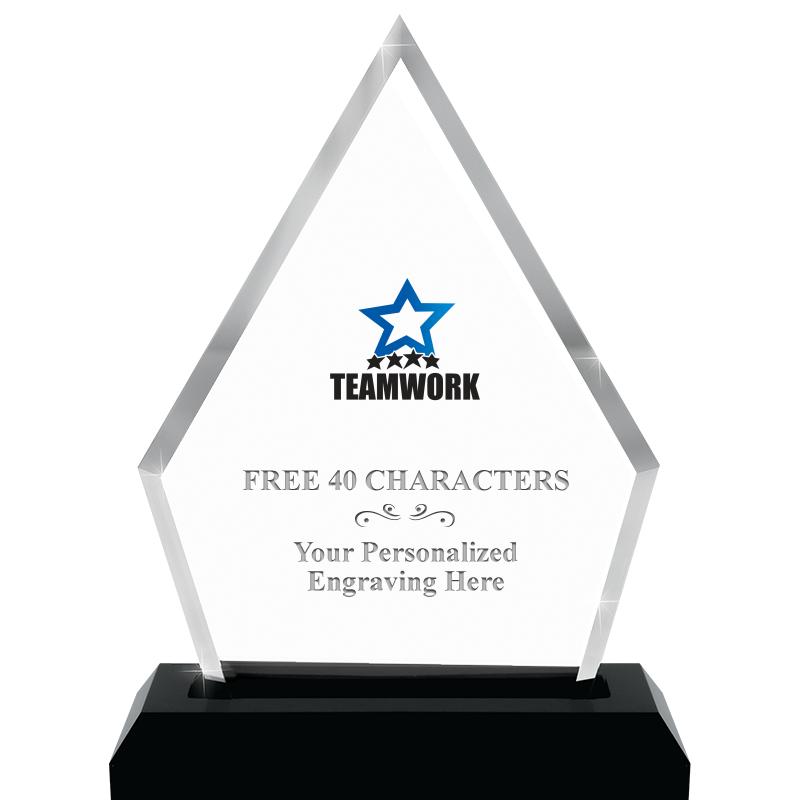 4.5"x5.5" PYRAMID SKYLINE/BASE