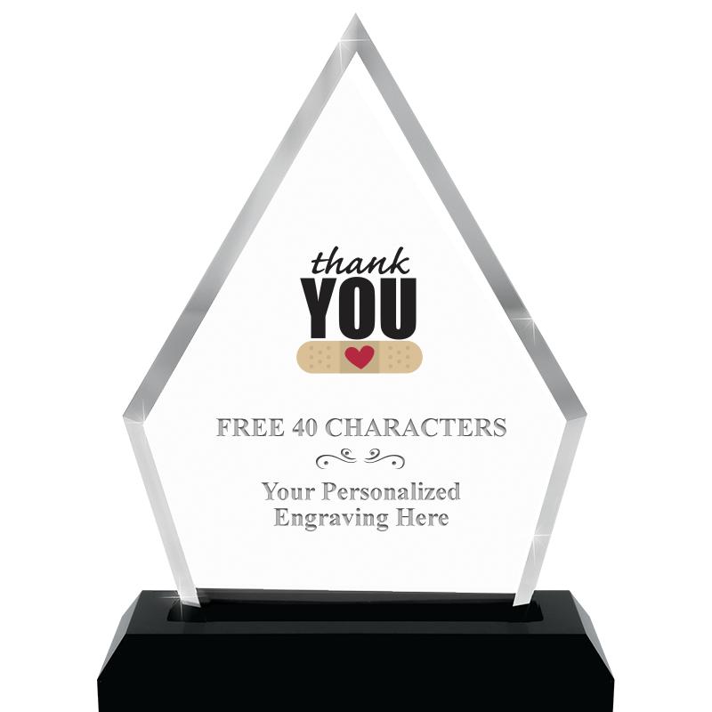 4.5"x5.5" PYRAMID SKYLINE/BASE