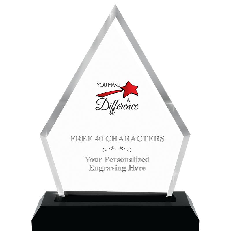 4.5"x5.5" PYRAMID SKYLINE/BASE