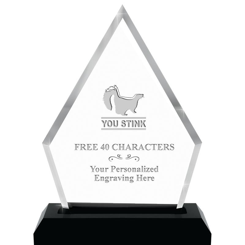 4.5"x5.5" PYRAMID SKYLINE/BASE