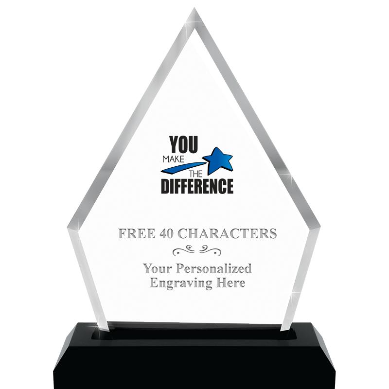 4.5"x5.5" PYRAMID SKYLINE/BASE