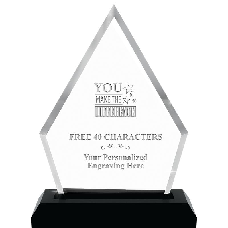 4.5"x5.5" PYRAMID SKYLINE/BASE