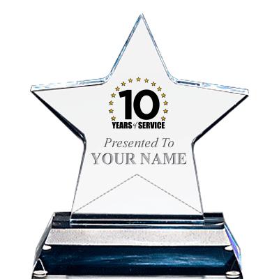 STANDING STAR ACRYLIC W/ BASE