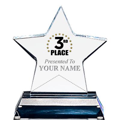 STANDING STAR ACRYLIC W/ BASE