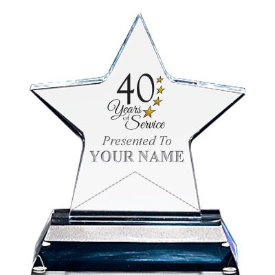 STANDING STAR ACRYLIC W/ BASE