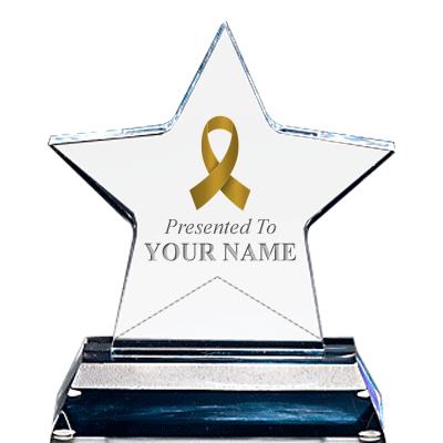 STANDING STAR ACRYLIC W/ BASE