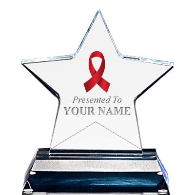 STANDING STAR ACRYLIC W/ BASE