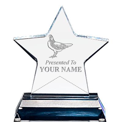 STANDING STAR ACRYLIC W/ BASE