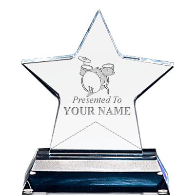 STANDING STAR ACRYLIC W/ BASE