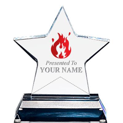 STANDING STAR ACRYLIC W/ BASE