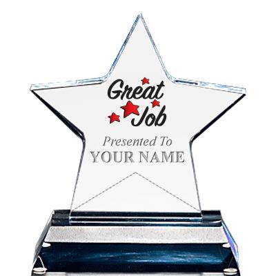 STANDING STAR ACRYLIC W/ BASE