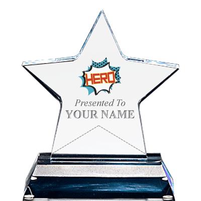 STANDING STAR ACRYLIC W/ BASE