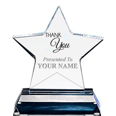 STANDING STAR ACRYLIC W/ BASE