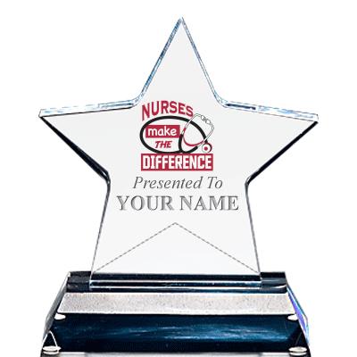 STANDING STAR ACRYLIC W/ BASE