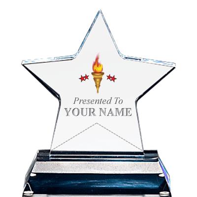 STANDING STAR ACRYLIC W/ BASE