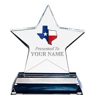 STANDING STAR ACRYLIC W/ BASE