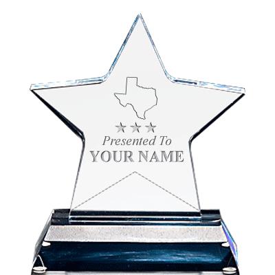 STANDING STAR ACRYLIC W/ BASE