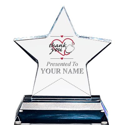 STANDING STAR ACRYLIC W/ BASE