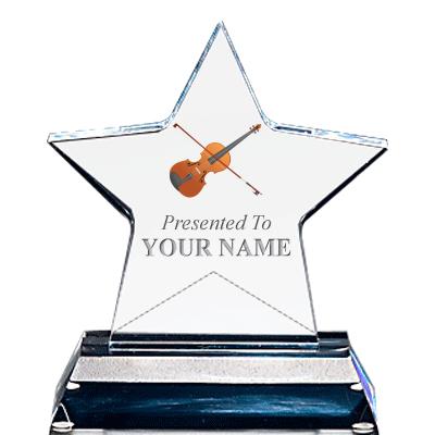 STANDING STAR ACRYLIC W/ BASE