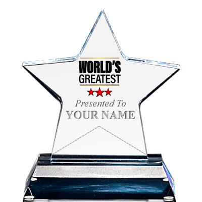 STANDING STAR ACRYLIC W/ BASE