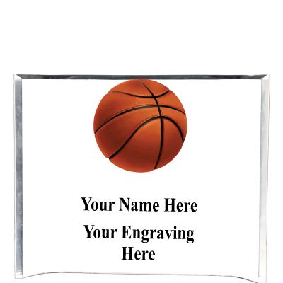 7"X5" YOUR LOGO CURVA ACRYLIC