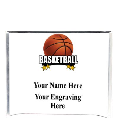 7"X5" YOUR LOGO CURVA ACRYLIC
