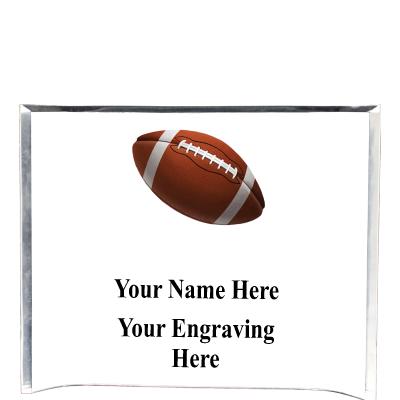 7"X5" YOUR LOGO CURVA ACRYLIC