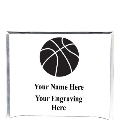 7"X5" YOUR LOGO CURVA ACRYLIC