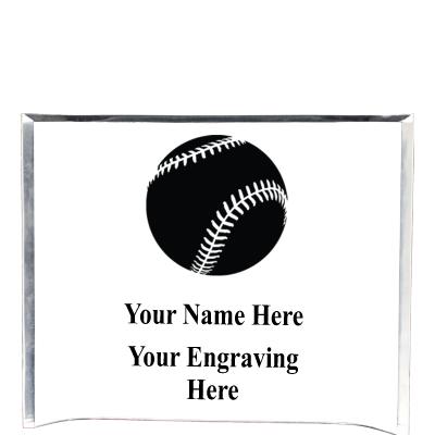 7"X5" YOUR LOGO CURVA ACRYLIC